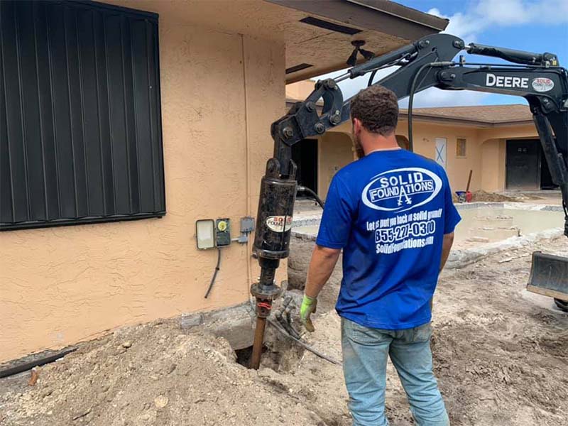 Concrete Slab Foundation Repair in Miami Beach, FL